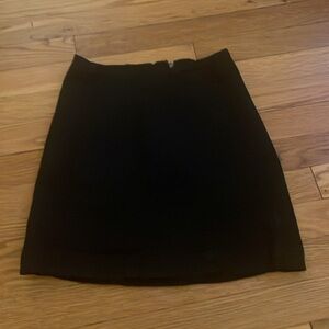Free People Black Mini Skirt Size 2